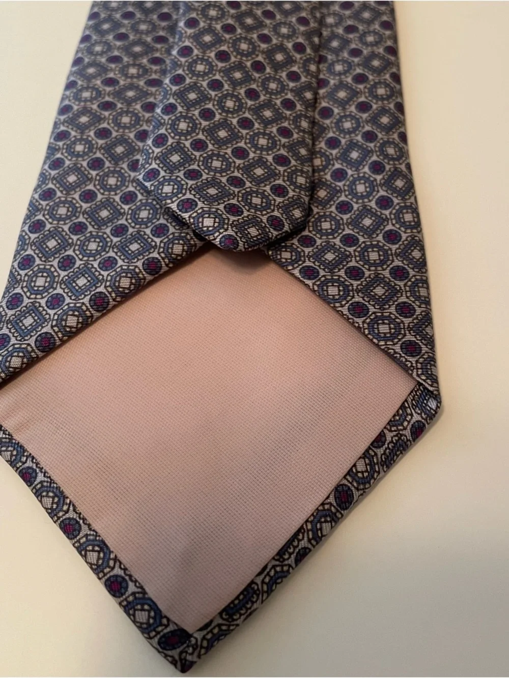 Vintage Barry Of London Men’s Necktie Extra‎ Long Silk